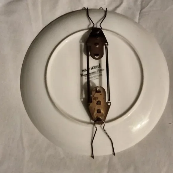 Vtg Mother's Day 1973 Holly Hobbie Plate AMERICA GREETINGS with vtg Plate Hanger - Picture 6 of 8